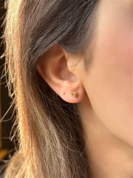 گوشواره طلا قلب کدE1760