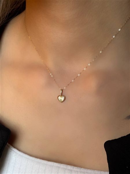 پلاک طلا قلب کدN3434