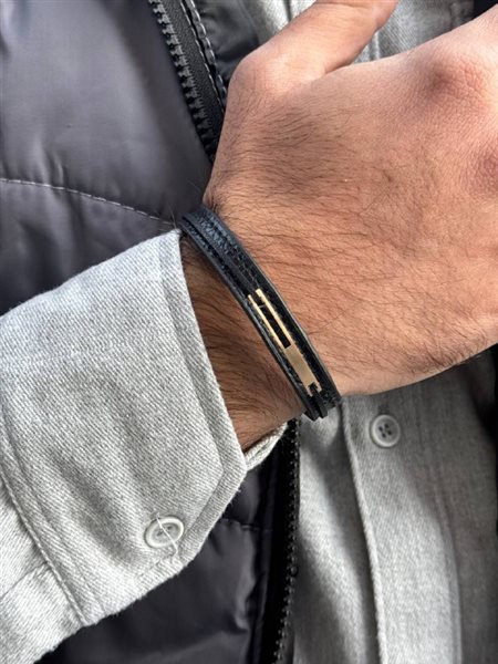 دستبند طلا مستطیل کدBRL721