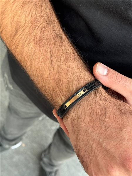 دستبند طلا تاج کدBRL723