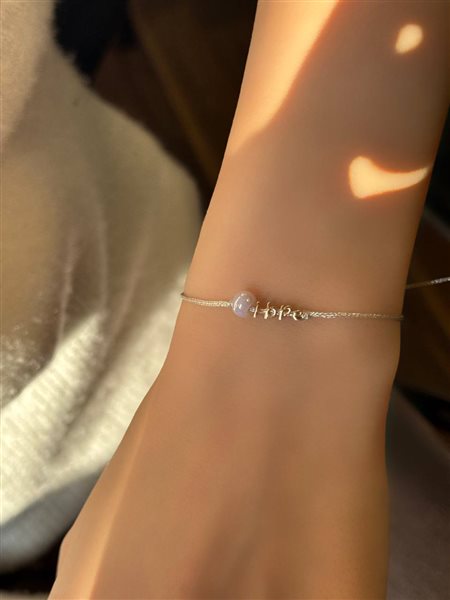 دستبند طلا hope کدBRS942