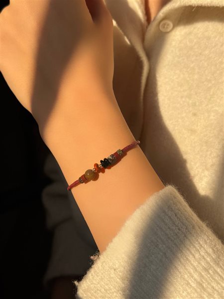 دستبند طلا گوی کدBRS948