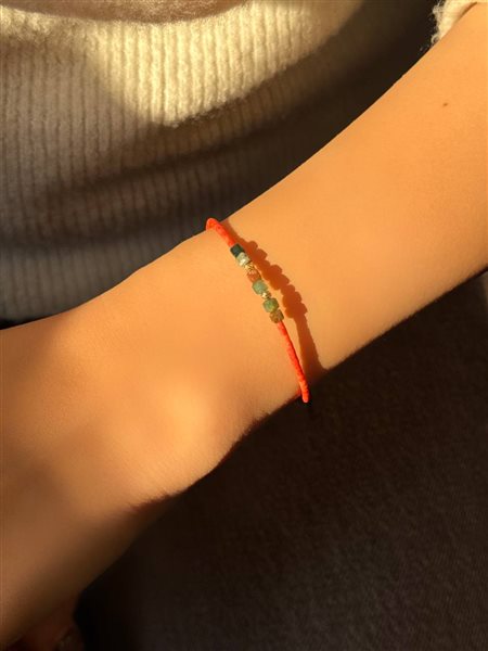 دستبند طلا گوی کدBRS953