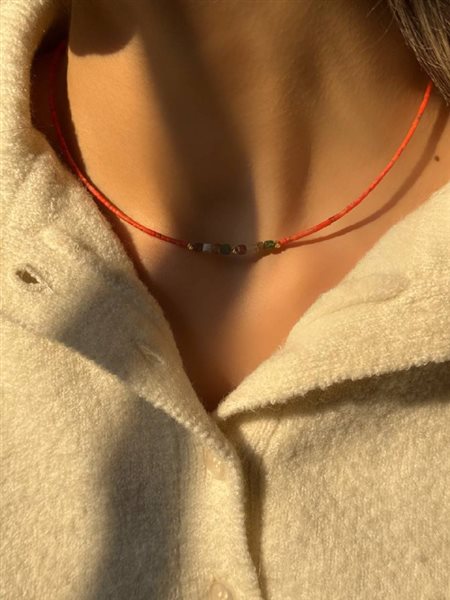 گردنبند طلا گوی کدNS255