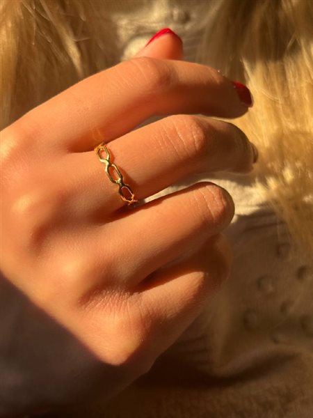 انگشتر طلا هرمس کدR2273