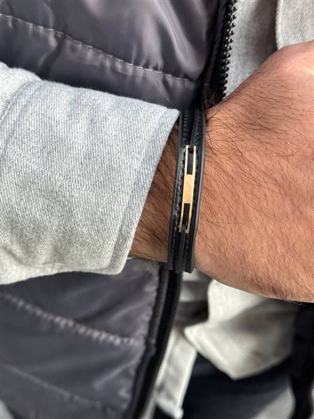 دستبند طلا مستطیل کدBRL736