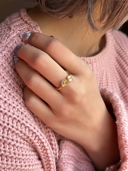 انگشتر طلا ون کلیف کدR2282