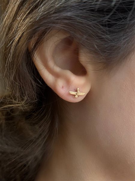 گوشواره طلا فروهر کدE1783