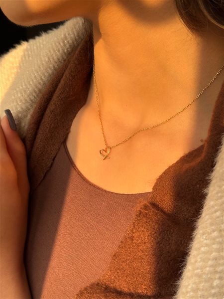 پلاک طلا قلب کدN3482