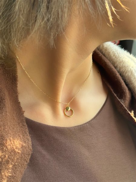 پلاک طلا دایره کدN3488