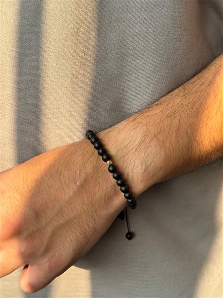 دستبند طلا گوی کدBRS964