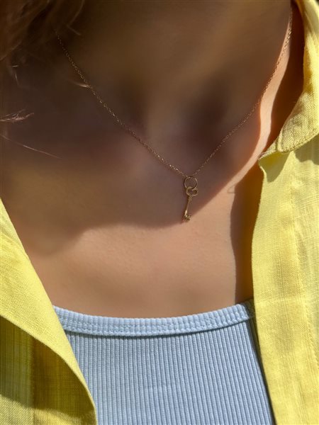 پلاک طلا کلید کدN3587