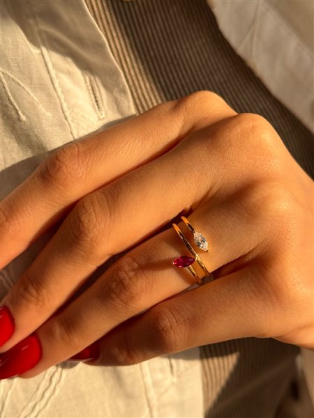 انگشتر طلا کدR2496