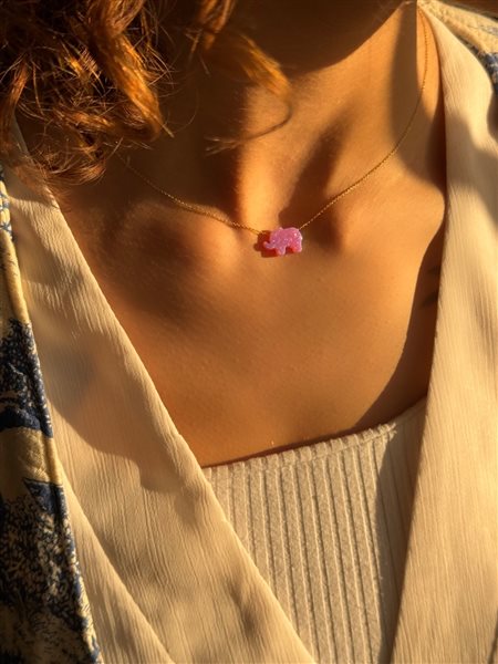 گردنبند طلا فیل کدNC2037